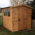 A&J Standard Apex Wooden Shed Classic Windows