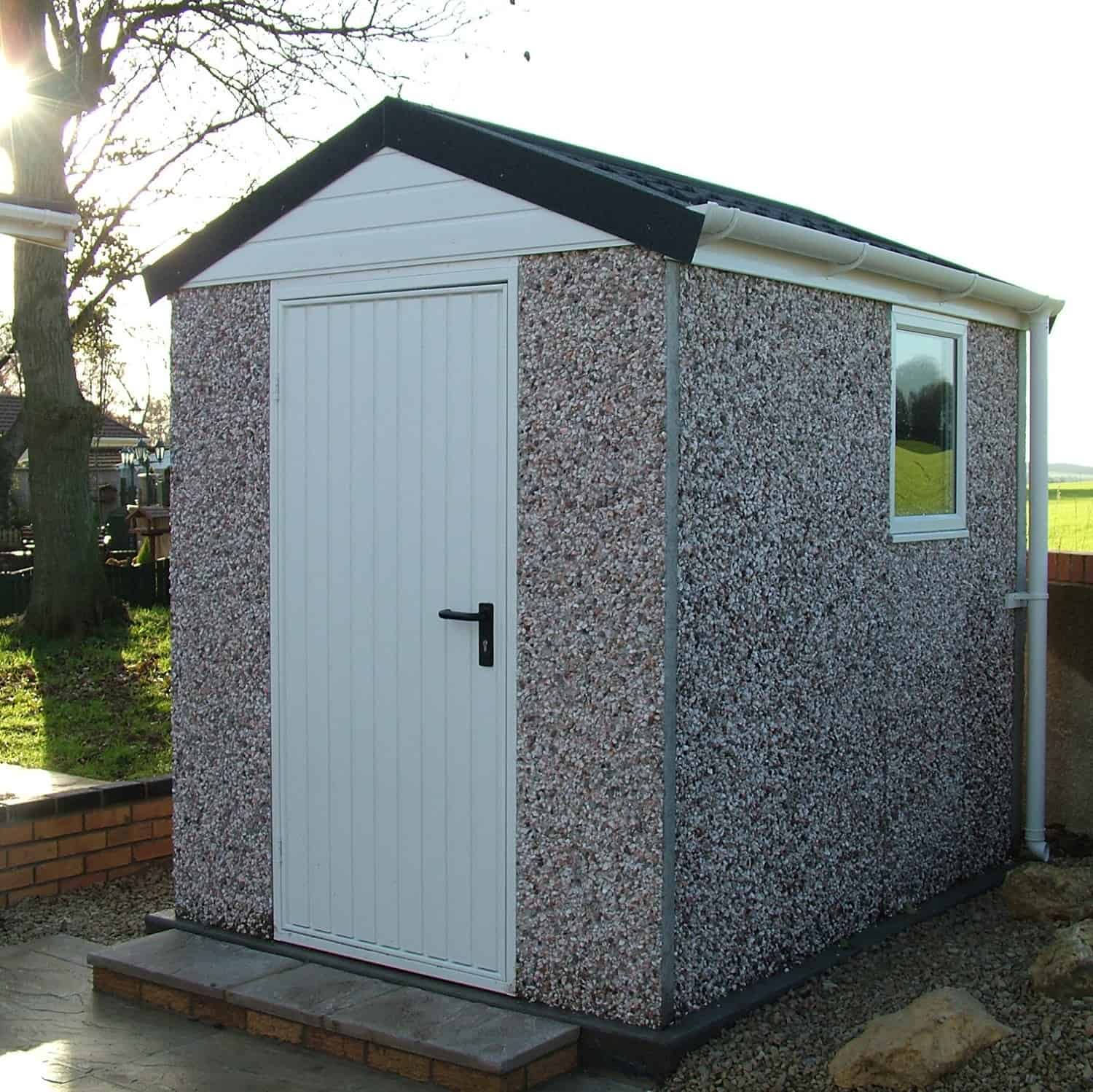 Apex 20 Concrete shed by LidgetCompton - Berkshire Garden 