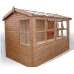 Apex Half Glass Roof Potting Shed By A&J