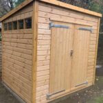 Barnwell Pent Wooden Workshop by A&J