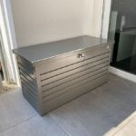 Biohort Leisuretime storage box Metallic Quartz Grey