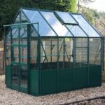 Elite Strata Greenhouse 6×8 Green Hybrid Panels
