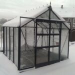 Elite Titan 700 Aluminium Greenhouse In Snow