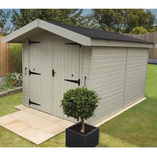 Heavy Duty Apex Shed By Malvern Painted