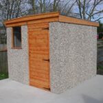 LidgetCompton Pent Concrete Shed Standard Timber