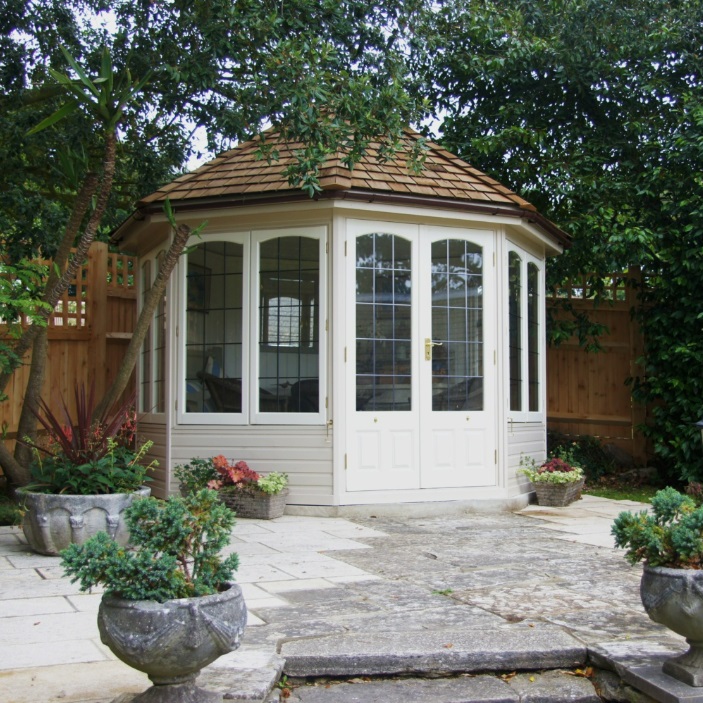 Malvern Hopton Octagonal Summerhouse With Leaded Glazing