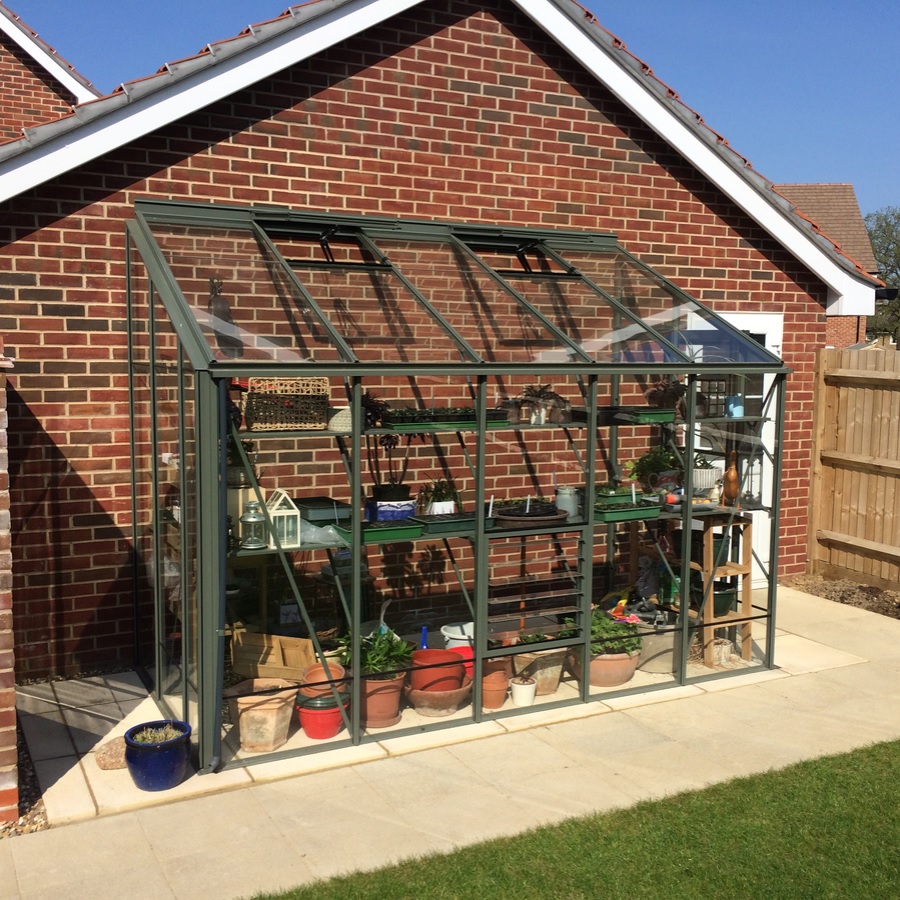 Robinsons 5 x 10 Lean To Greenhouse