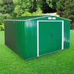 Sapphire 10 x 10 Metal Shed Green