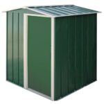 Sapphire 5 Metal Shed Green