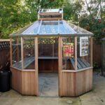 Alton Octagonal 99 Cedar Greenhouse 9′ x 9′