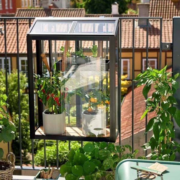 Urban Balcony Greenhouse By Juliana