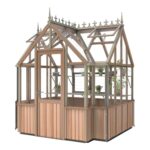 Durham Cedar Victorian Greenhouse 7 x 8 By Alton