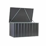 Grey Metal Cushion Storage Box By Lotus