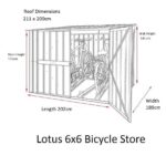 Lotus Bike Store Dimensions