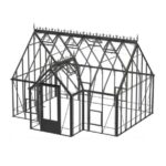 Rookley 14′ Porch Victorian Aluminium Greenhouse By Robinsons