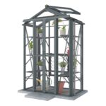 Rowton 4′ Wide Greenhouse Anthracite Grey By Robinsons