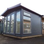10′ x 10′ Insulated Garden Room A&J Wollaston At Show Site