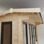 Power Apex Log Cabin Grey Upvc Windows & Doors