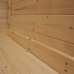 Power Pent Log Cabin Wooden Floor Skirting Board