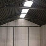 Lifetime 60190 7 x 7 Plastic shed Internal roof skylights