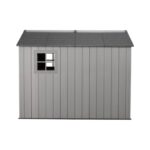 Lifetime 60310 7 x 9.5 plastic shed grey side wall