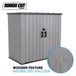Lifetime 60331U wood textured utility shed