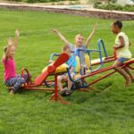 Lifetime 151110 Ace Flyer teeter-Totter Primary Colours Play Equipment
