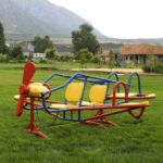 Lifetime 151110 Ace Flyer teeter-Totter Primary Colours Seesaw