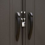 Lifetime 6405 8′ x 10′ Plastic Shed Door Lock Security