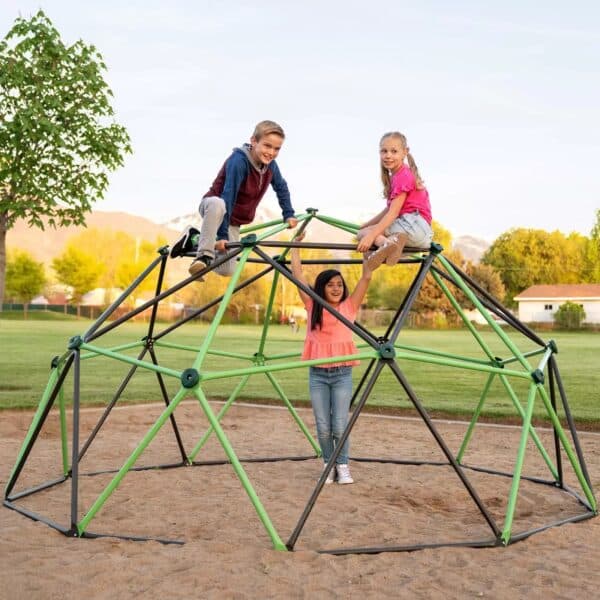 Lifetime 90951 66 inch Outdoor Climbing Dome Group Photo