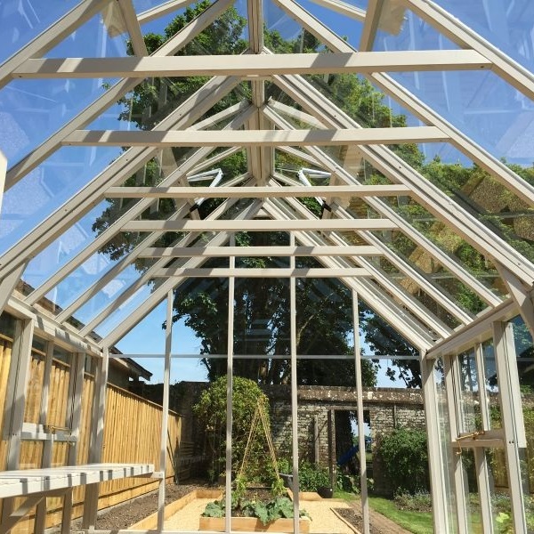 Buckingham Victorian Greenhouse Roof With Clearview Openers