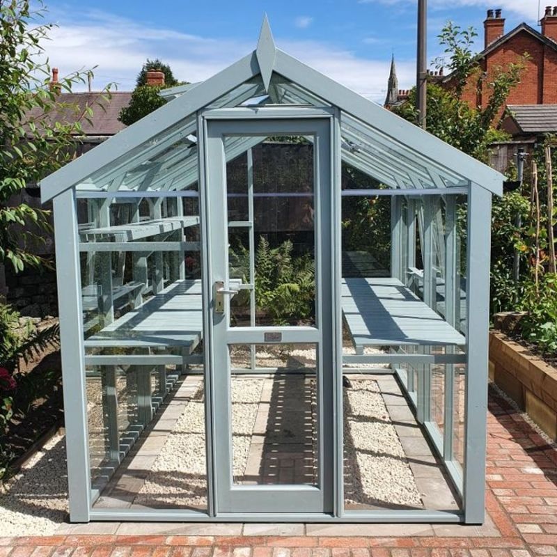 Clearview Aylesworth Painted Pressure Treated Greenhouse