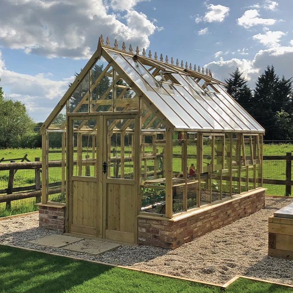 Clearview Buckingham Pressure Treated Victorian Greenhouse