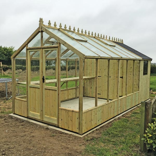 Clearview Garden Buildings Hampshire Shed Greenhouse Combination