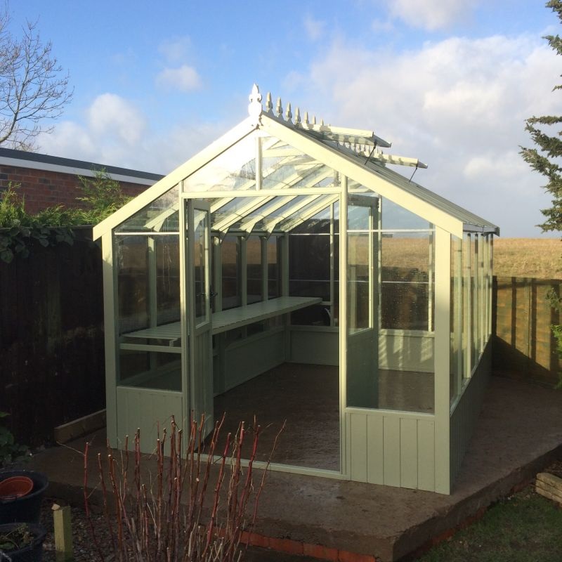 Pressure Treated Greenhouse Hampshire Clearview Chelsey Green